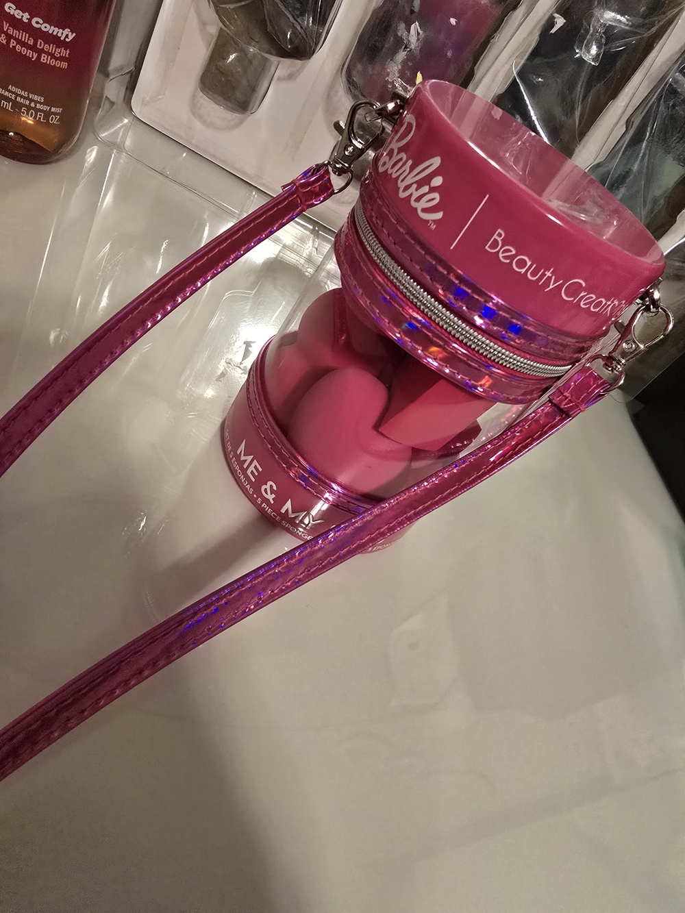 Barbie Me & My BFF's Pink 5-Piece Makeup Sponge Set - Picture 2 of 3